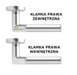 Right-hand code lock handle - 5